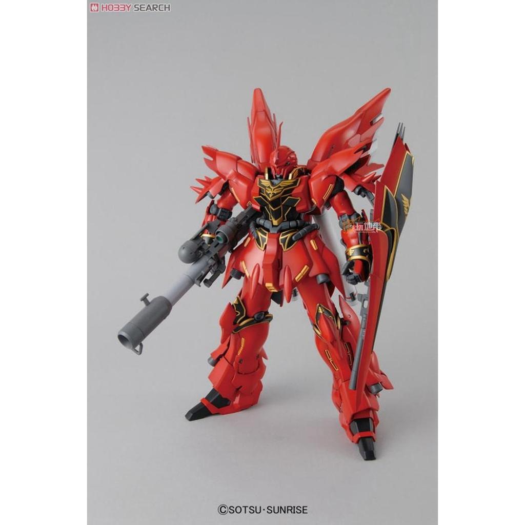 รับโค้ดส่วนลด/พร้อมสต็อก Bandai MG 1/100 Sinanju Sinanju Sinanju พร้อม Rocket Launcher HD OVA Animat