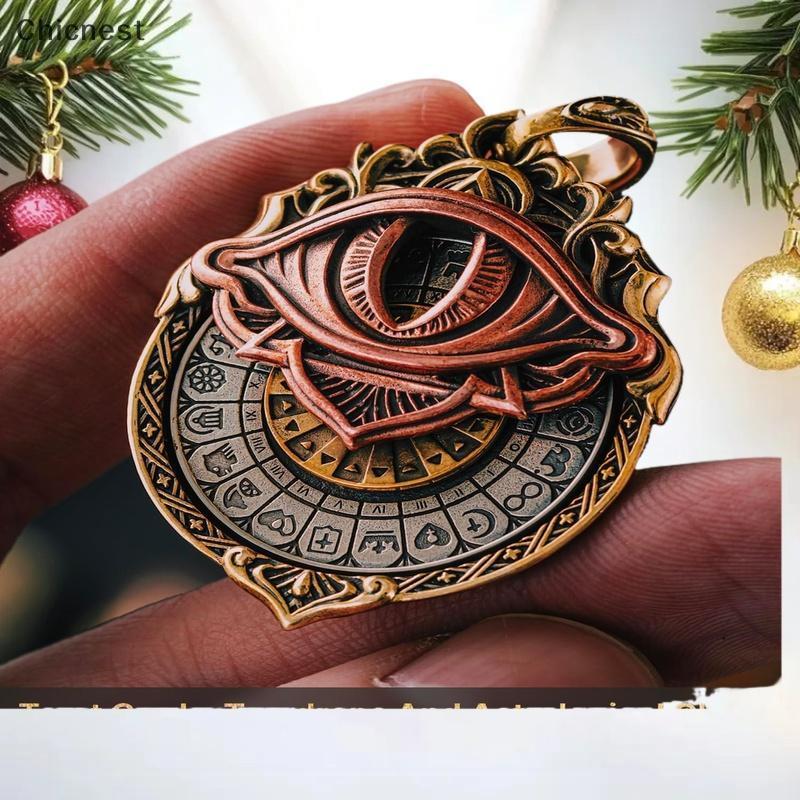 [Chc] Vision Pendant - All-Seeing Eye Necklace Mystic Divination Spiritual Gidance Jewelry [VN]