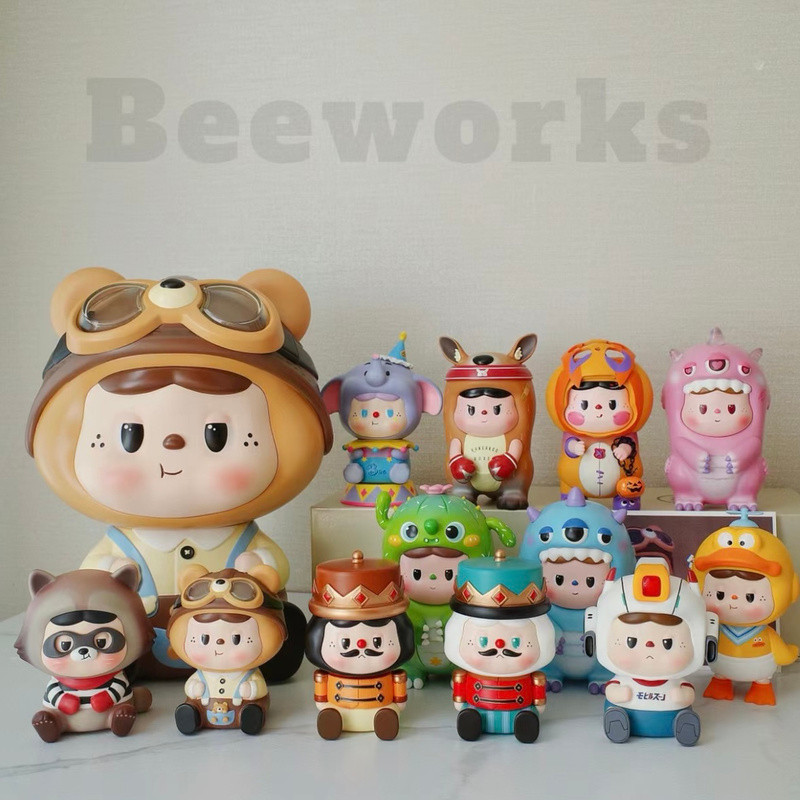 พร้อมสต็อก Beeworks Satiety Duck Pear มะพร้าวดิบน้ําแข็ง Apple Satiety Duck Satiety Puff Big Baby อิ