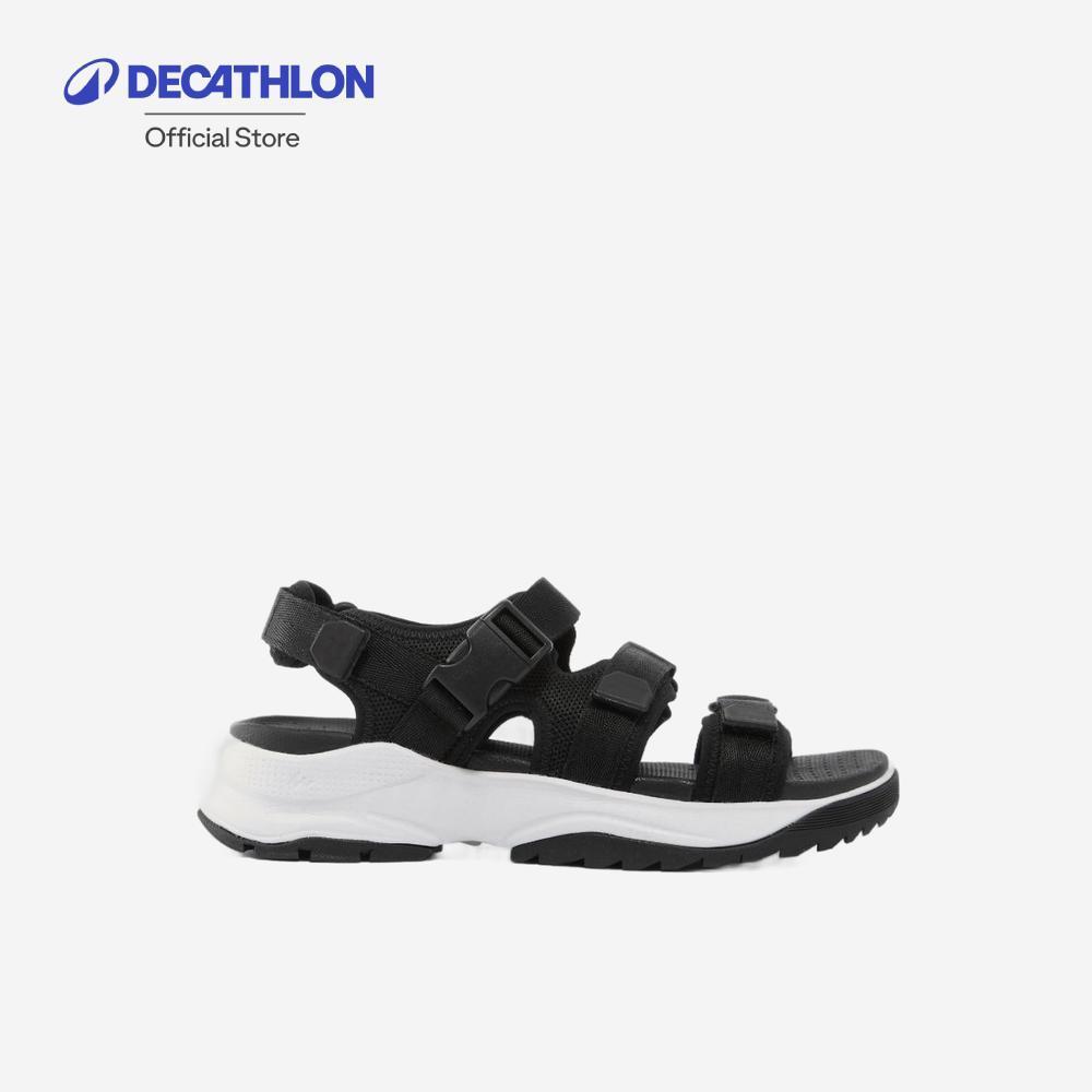 Decathlon Women’S Hiking Sandals Nh110 รองเท้ารัดส้นผู้หญิงสำหรับใส่เดินป่ารุ่น Nh110 - Black
