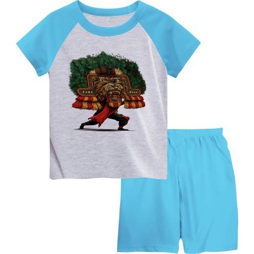 SANkids_Store// ชุด/ ชุด KIMONO สําหรับเด็กผู้หญิง/COW/ PICTURES/SOFT TC MATERIAL DTF PRINTING