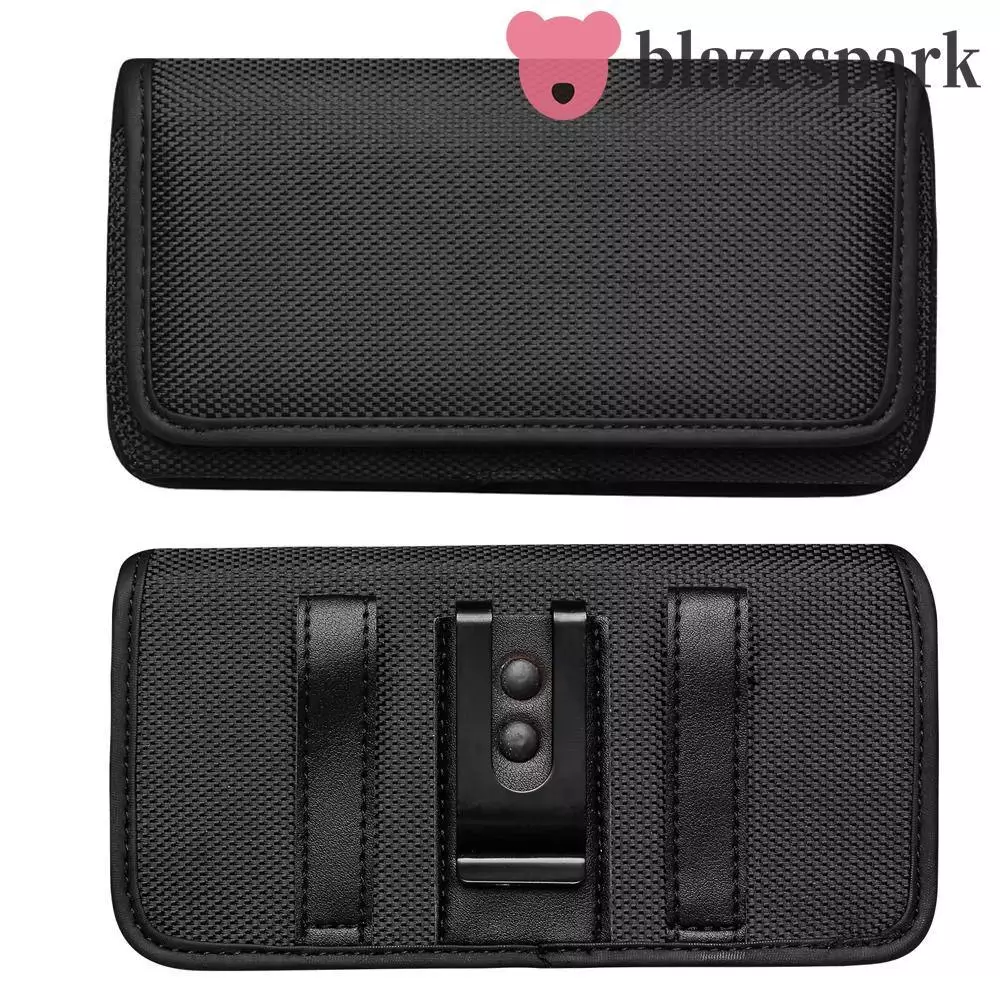 BLAZESPARK กระเป๋าคาดเอวใส่โทรศัพท์ ผ้า Oxford แบบแนวนอน