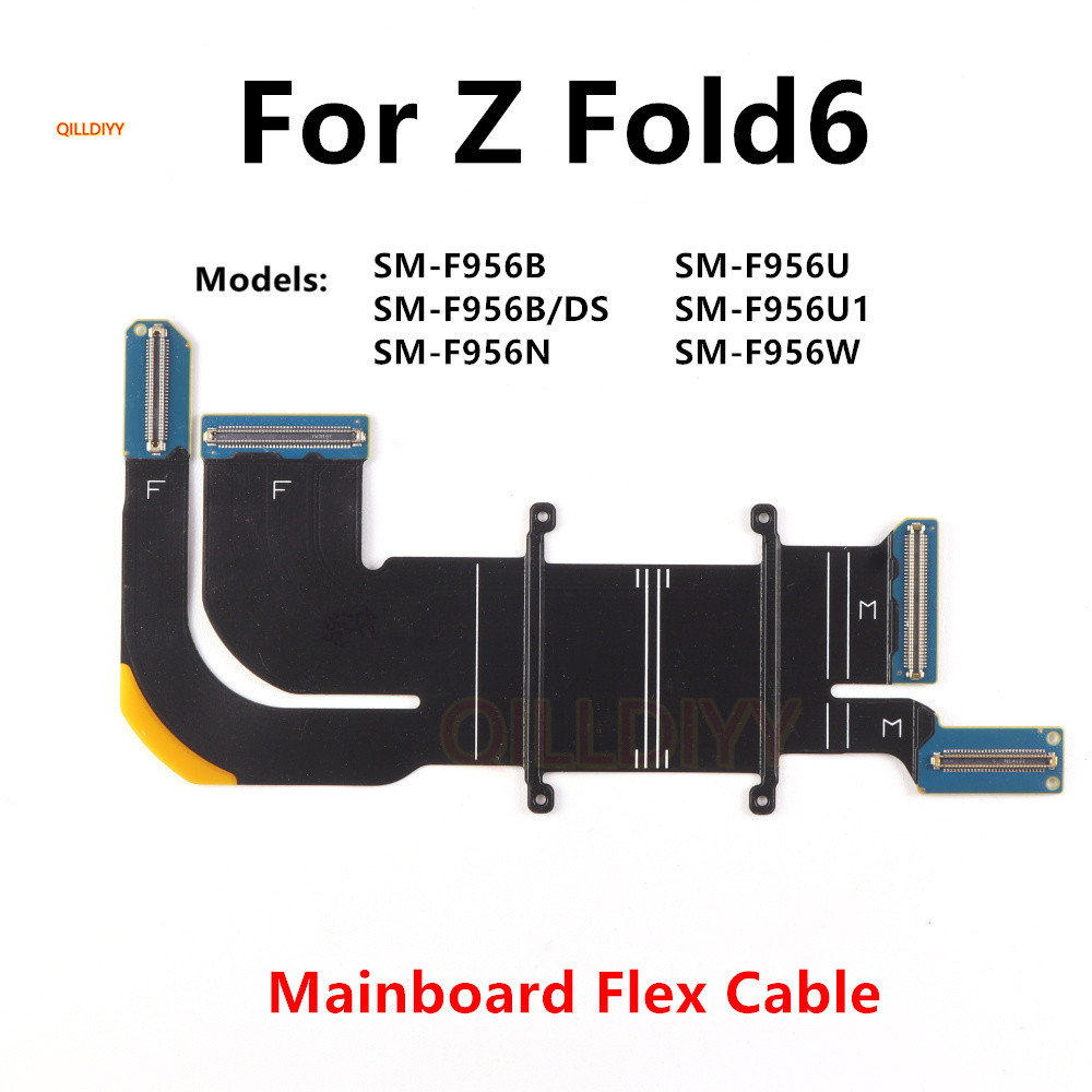 ขั้วต่อเมนบอร์ดจอแสดงผล LCD สาย Spin Axis Flex สําหรับ Samsung Galaxy Z Fold6 F956 SM-F956B F956N F9