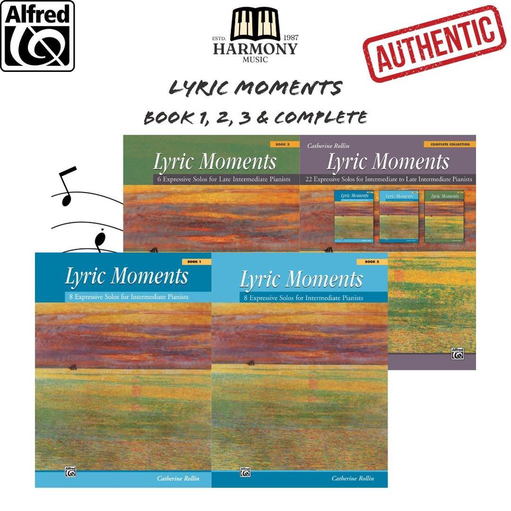 ALFRED Lion Moments Expressive Solos สําหรับระดับกลางถึงปลายนักเปียโนระดับกลาง
