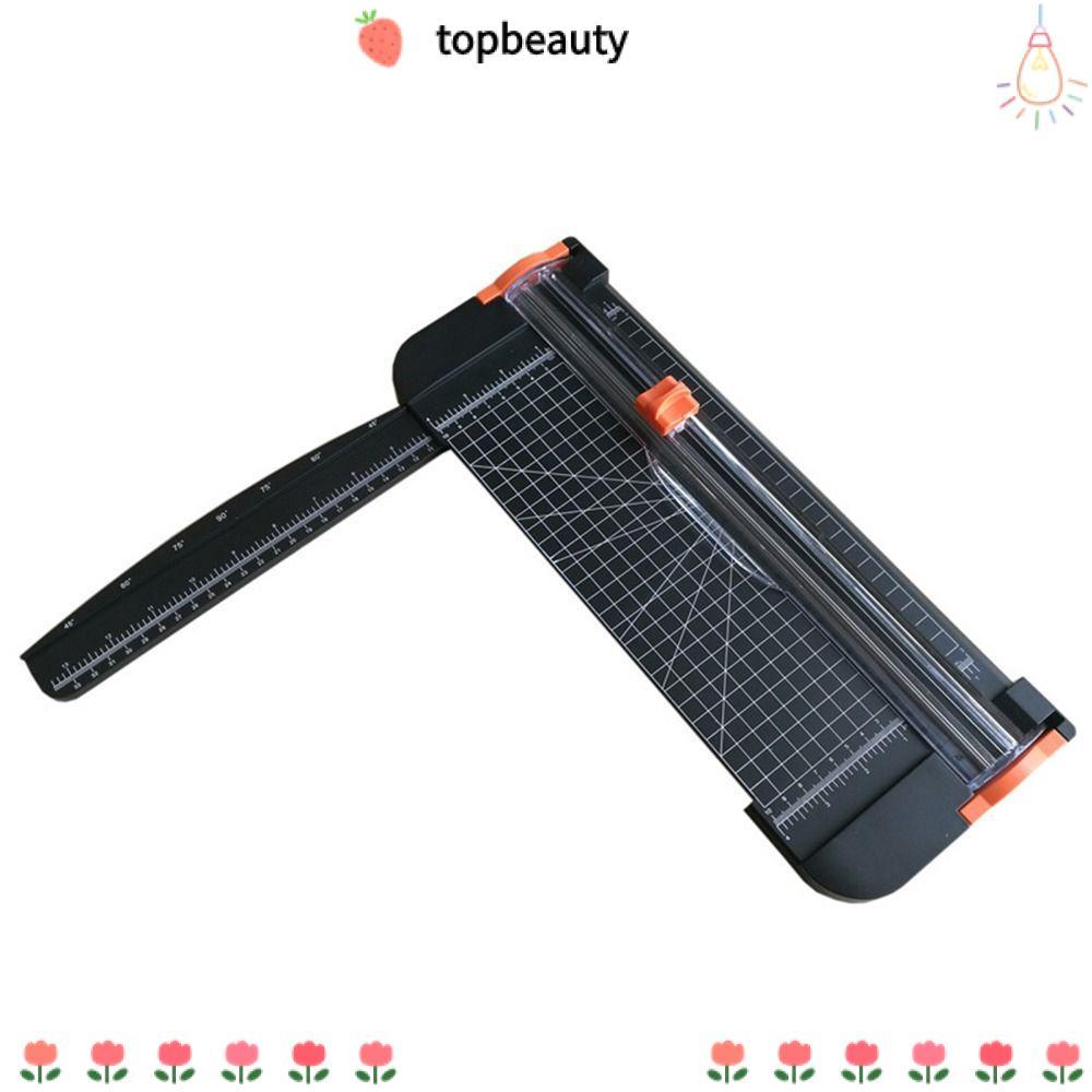 Topbeauty A4 เครื่องตัดกระดาษ Scrapbooking อุปกรณ์ป้ายการ์ดโฮมออฟฟิศ Photo Trimmer