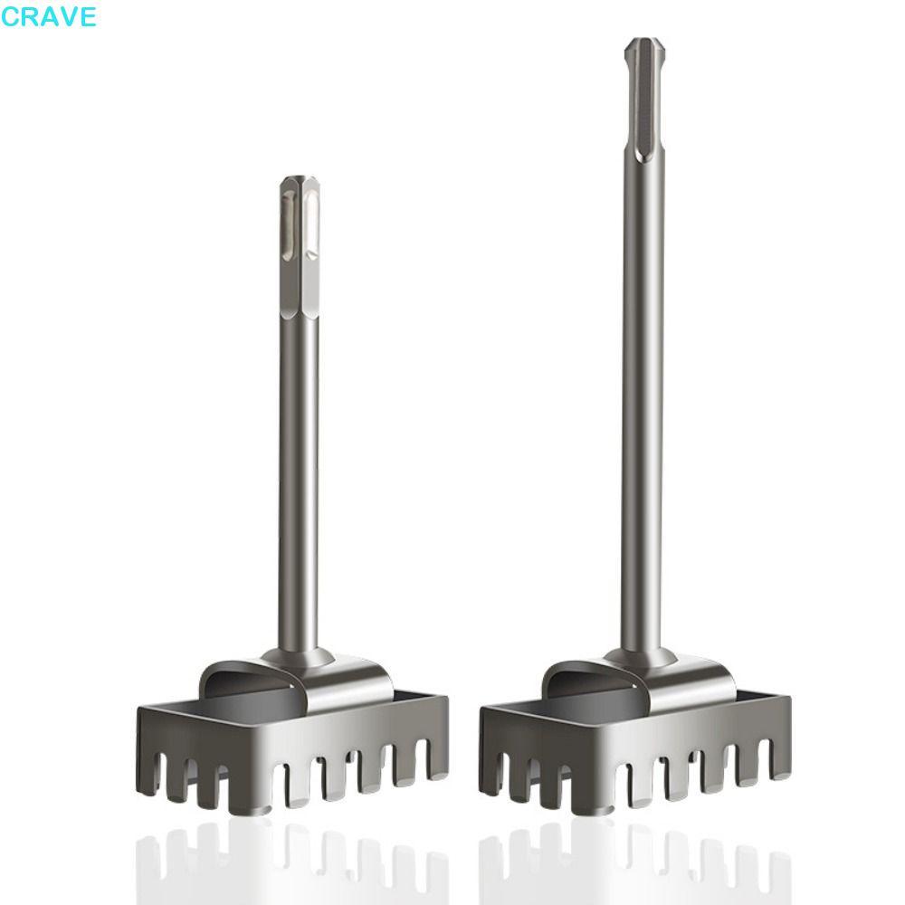 CRAVE เครื่องตัดรูสี่เหลี่ยม, Slotting Square-handle 4 Pits Square Socket Puncher, Grooving Tool Pun