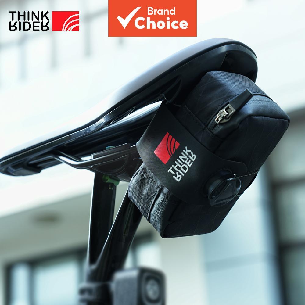 กระเป๋าเบาะจักรยาน ThinkRider ขนาด 0.5L ทรงมินิ พกพาสะดวก สําหรับติดท้ายเบาะ MTB/เสือหมอบ ใช้ใส่เครื่องมือซ่อมแซม พร้อมแถบสะท้อนแสง