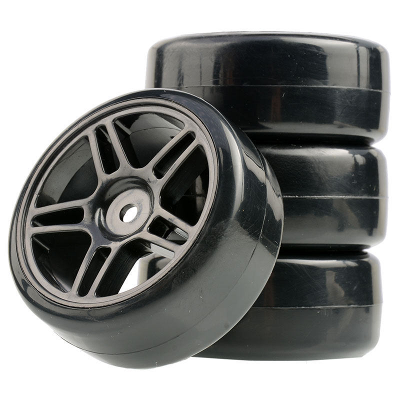 63MM Drift Slick ยาง 1/10 สําหรับ HSP 94123 Sakura D4 D5 Tamiya TT02 Kyosho FW06 Smooth Hard ทนต่อกา
