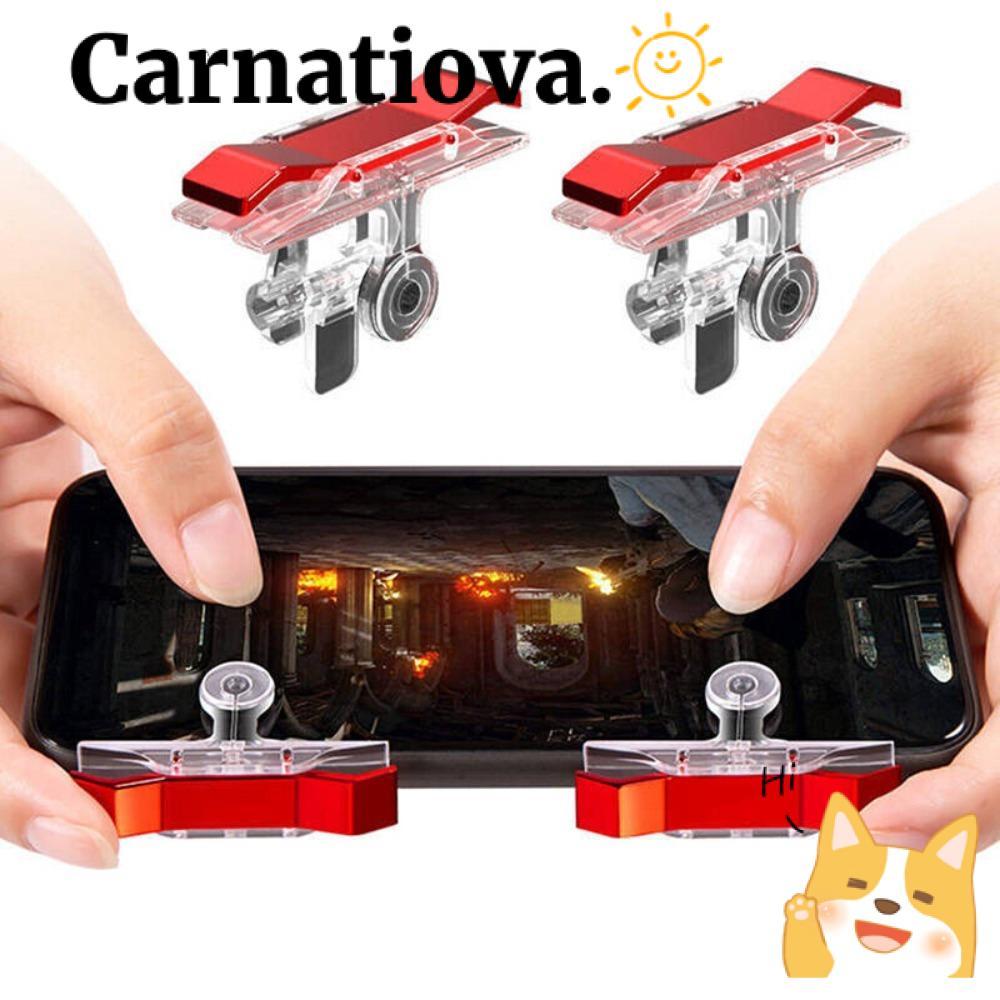 ICRNATIO Mobile Game Trigger, Sensitive L1 R1 Trigger PUBG Game Controller, Aim Key Gamepad โทรศัพท์