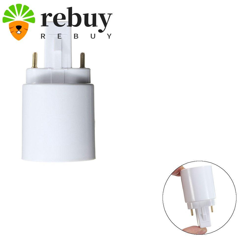 REBUY ฐานโคมไฟฮาโลเจนที่ใช้งานได้จริง G23 ถึง E27 LED