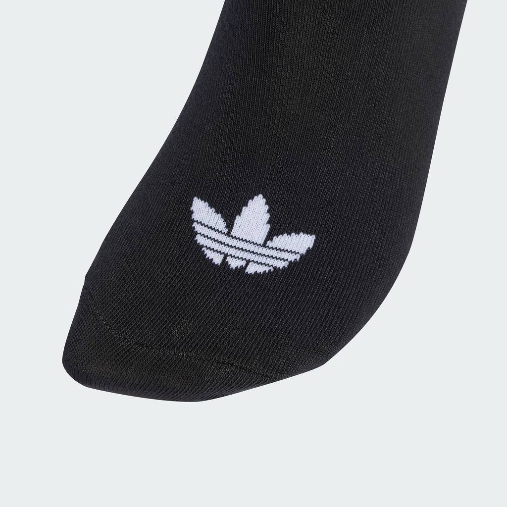 adidas جوارب قصيرة جداً للجنسين — أسود (6 أزواج) — صورة 3