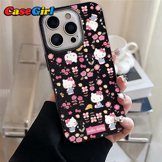 [✅แนะนำ] OPPO Reno 15F 5F 13F 12F 15 13 14 8T 15 13 14 12 11 5 10 12 5 5z 6 14F Pro เคส Hello Kitty ลายดอกไม้คุณภาพสูง