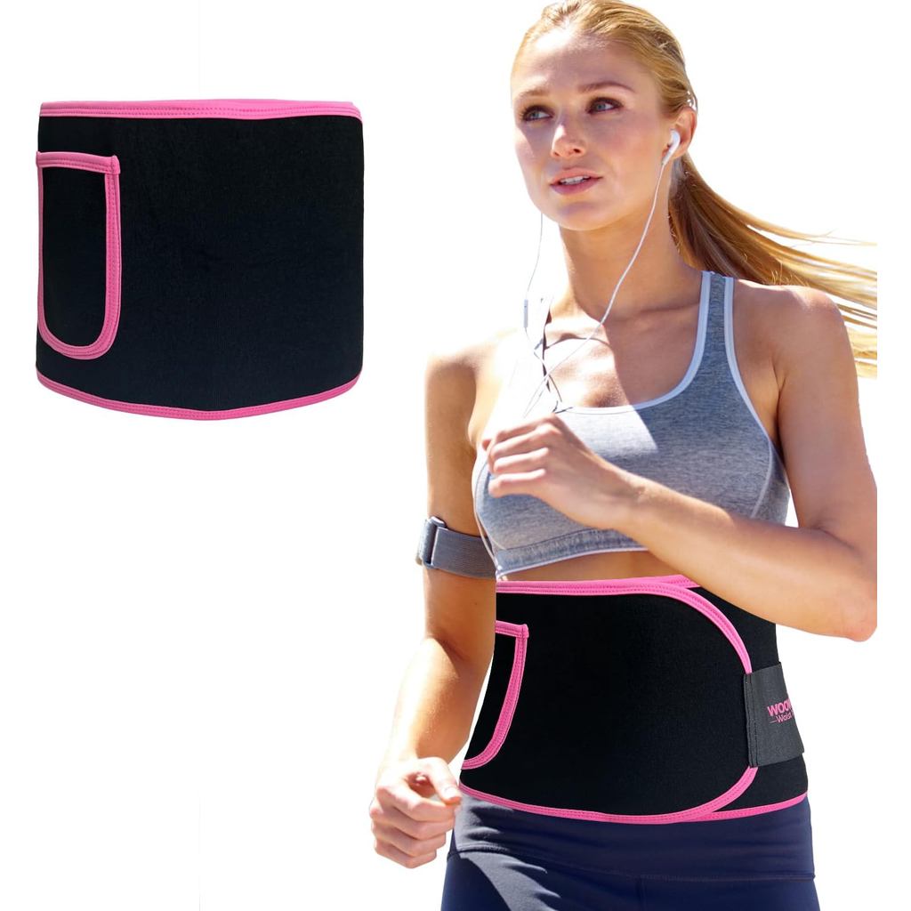 WaistTrainerforWomen&Men,SweatBandforStomachWeightLoss,SweatBeltforWomenLowerBellyFat 3ET3