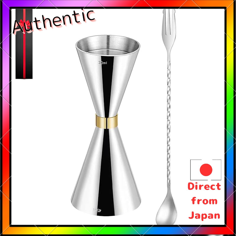 Jigar Cup Stainless Steel Measuring Cup Ounce Cup Graduated Cup Cocktail Measuring Cup Stainless Ste