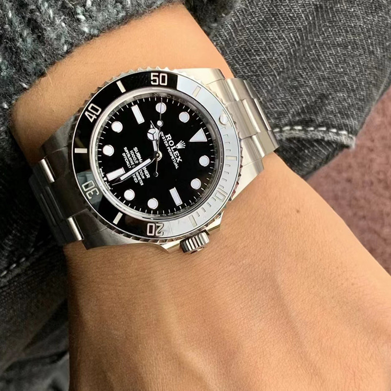 Rolex Rolex Rolex Submariner Series Automatic Mechanical Stainless Steel114060นาฬิกาผู้ชาย นาฬิกาผู้