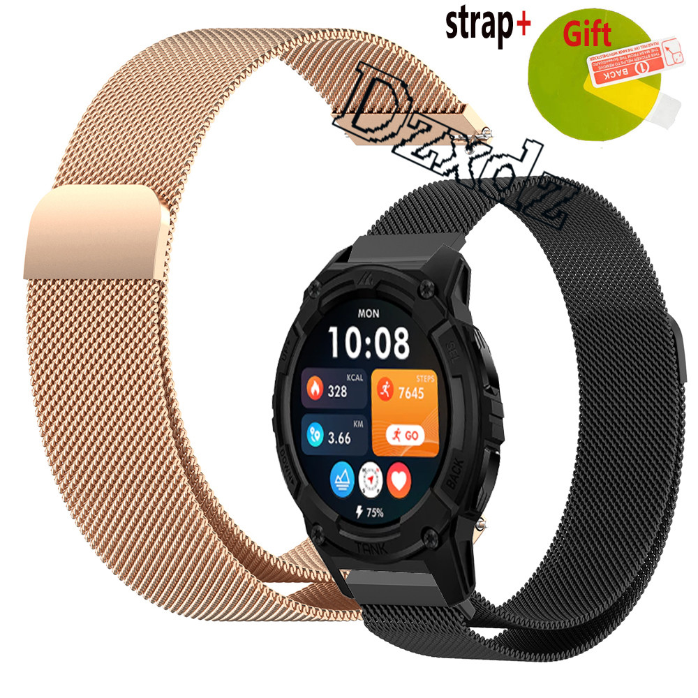 KOSPET TANK S2 สายรัดข้อมือสแตนเลส KOSPET TANK S2 สมาร์ทวอท์ชเปลี่ยนสร้อยข้อมืออุปกรณ์เสริม