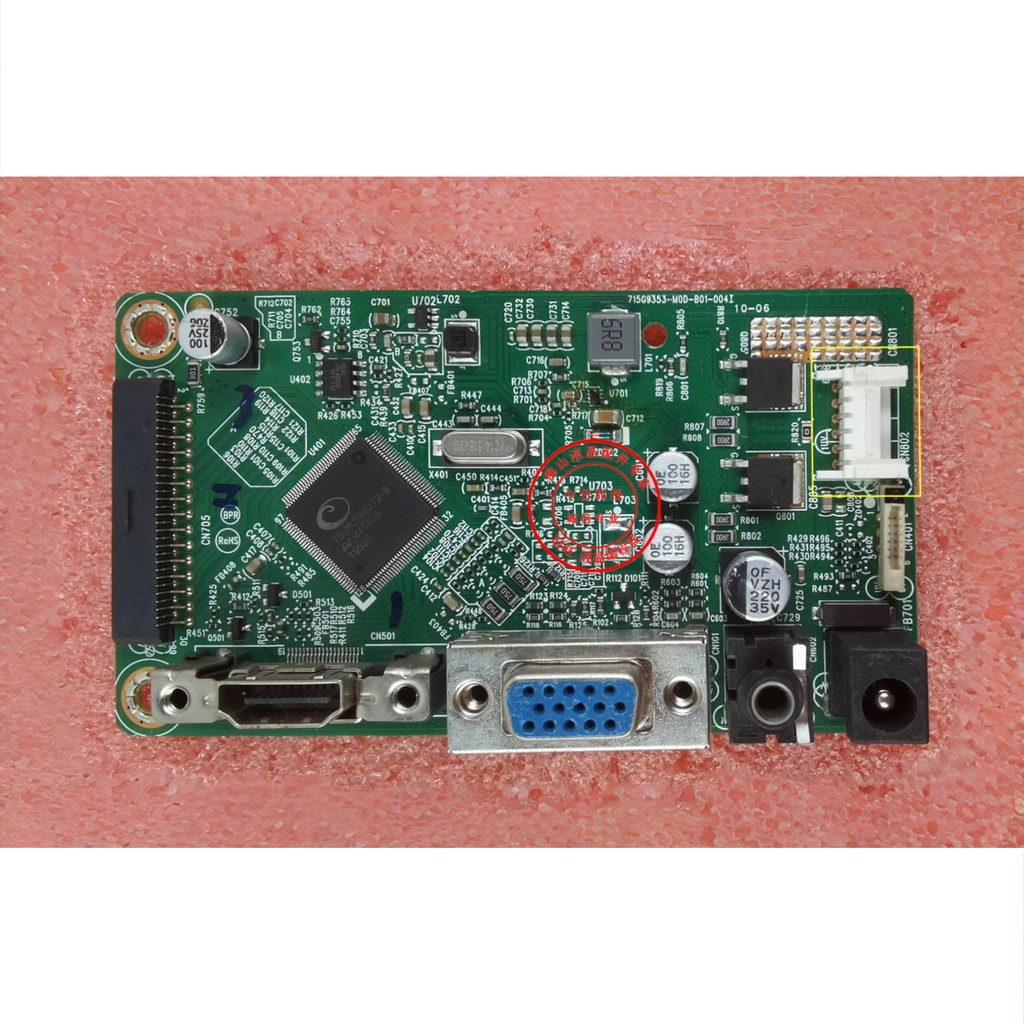 Original AOC 22B2H ไดรฟ์ 24B1W1 เมนบอร์ด 715G9353-M0C-B01-004I Power Board