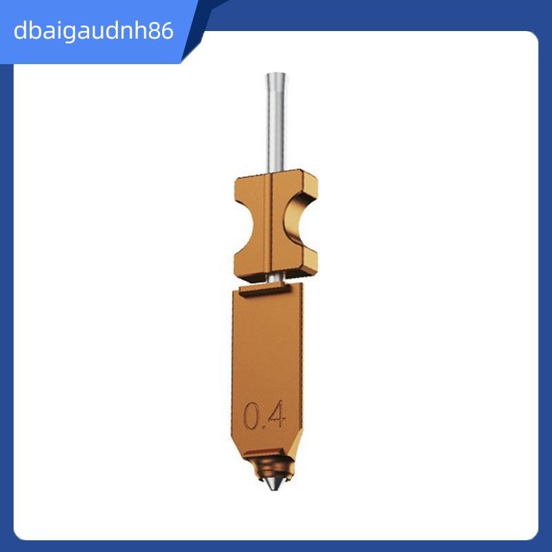 READY STOCK Quick-Detachable 0.4 มม.หัวฉีด Swap Kit สําหรับ AD5X อัพเกรด AD5X Hotend 3D ชิ้นส่วนเครื