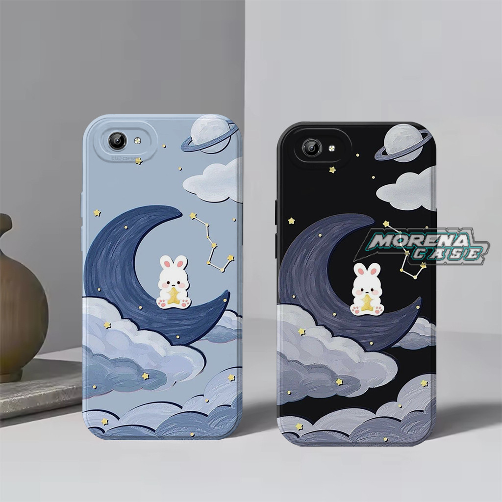 HP Vivo Y51 Y53 Y55 Y71 Y81 - Silicone - R4bbit Motif - เคสโทรศัพท์ - ซิลิโคน Tpu