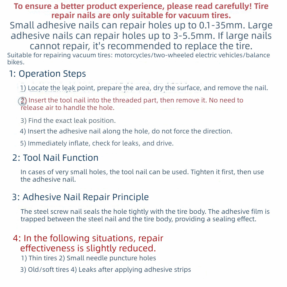 FRESHFIT 10/20 ชิ้นรถ Tyre ซ่อมเล็บ, ยาง Self-Service เครื่องมือ Self-Tipping สกรู, Universal Tubeless ซ่อมไขควงยางสูญญากาศซ่อมยางเล็บ - รูปที่ 2