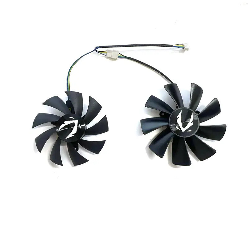 87 มม.GA92S2H 100 มม.GA8S2U 4PIN RTX2070 พัดลม GPU สําหรับ Sotai GeForce RTX 2070-8GD6 MINI OC กราฟิ