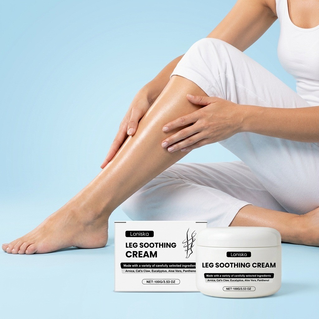 Leg Soothing Cream 100g พร้อม Arnica Eucalyptus Aloe Vera น้ําหนักเบา Moisturizing Relief สําหรับขาย