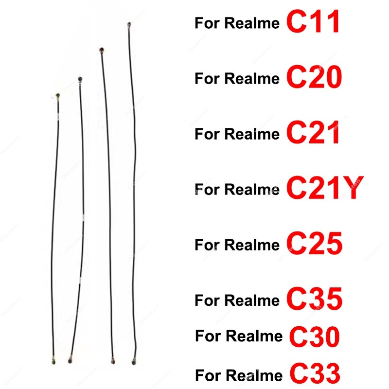 สําหรับRealme C51 C11 C20 C21 C21Y C25 C25S C25Y C30 C33 C35 สัญญาณเสาอากาศบอร์ดFlexสายWifiสัญญาณเชื่อมต่อFlexริบบิ้น
