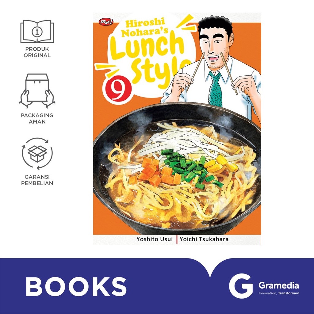 Gramedia Surabaya - สไตล์อาหารกลางวันของ Hiroshi Nohara 09 (YOICHI TSUKAHARA/YOSHITO USUI)