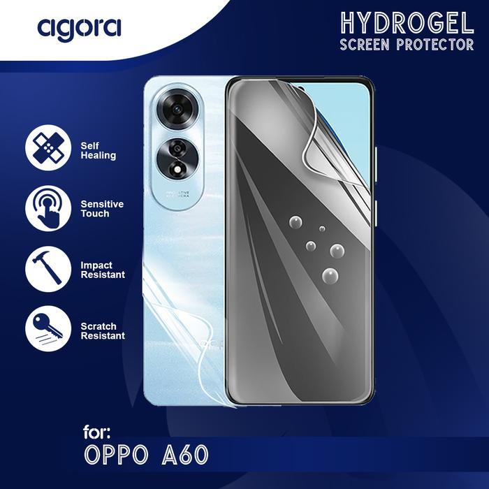 LAYAR Anti-Scratch Hydrogel สําหรับ Oppo A60 Hydrogel SCREEN ฟิล์มกันรอย - ANTI SPY, FULL SCREEN, OP