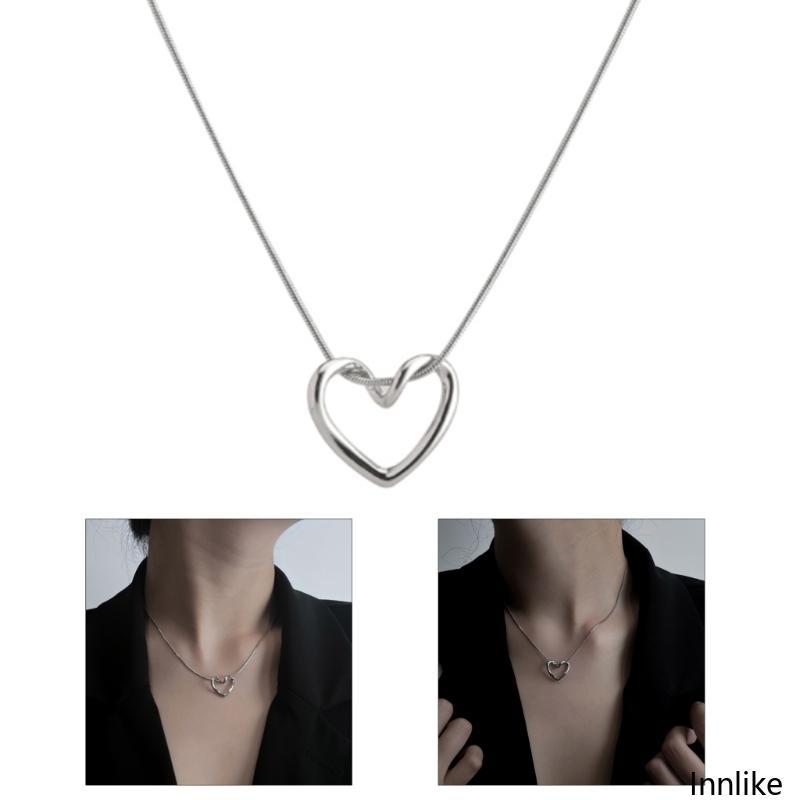 INN ลมเย็นเปลี่ยนสร้อยคอรักหญิง Hip Hop เสื้อกันหนาว Cool Hollow All-match Clavicle CHAIN อุปกรณ์เสร