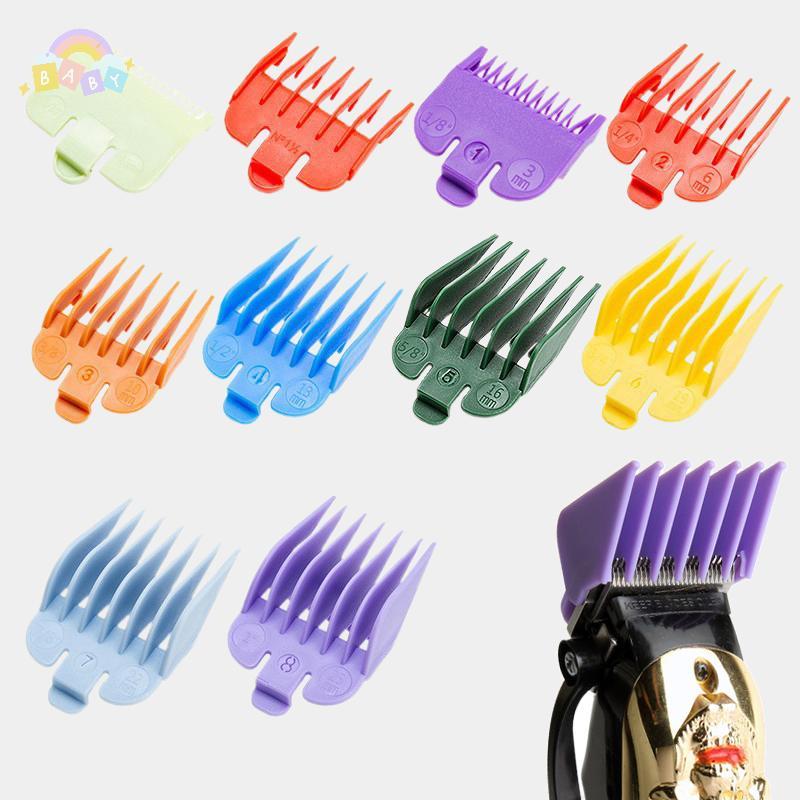 [BB-t] 2/3/4/8/10 ชิ้น Universal Men Hair Clipper Limitb Salon ตัดผมคู่มือเปลี่ยนสิ่งที่แนบมาผม Trim