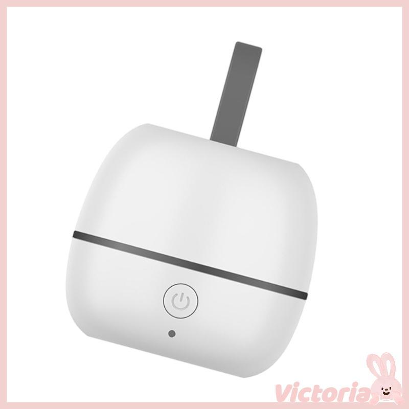 VIC กล่องเก็บของสําหรับจุกนมหลอกเด็กแบบพกพา USB C ภาชนะแบบชาร์จไฟได้