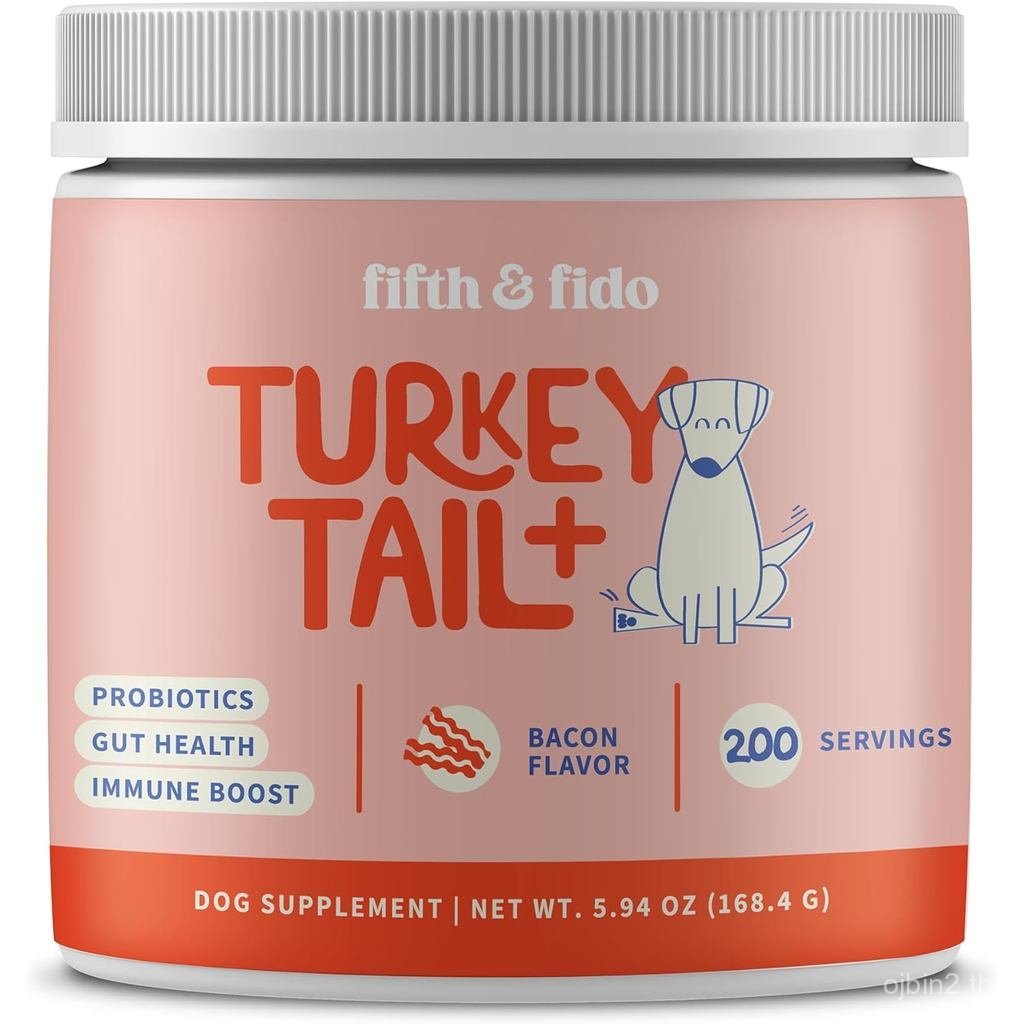 Turkey Tail Mushroom + Probiotics for Dogs – Support for Lumps & Bumps, Gut & Immune Health, Energy 