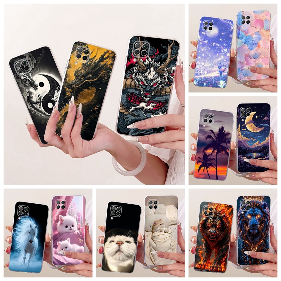 ปลอกการ์ตูนน่ารักสําหรับ Huawei P40 Lite / Nova 7i / Nova 6 SE Case JNY-L21A JNY-L01A JNY-L21B JNY-A
