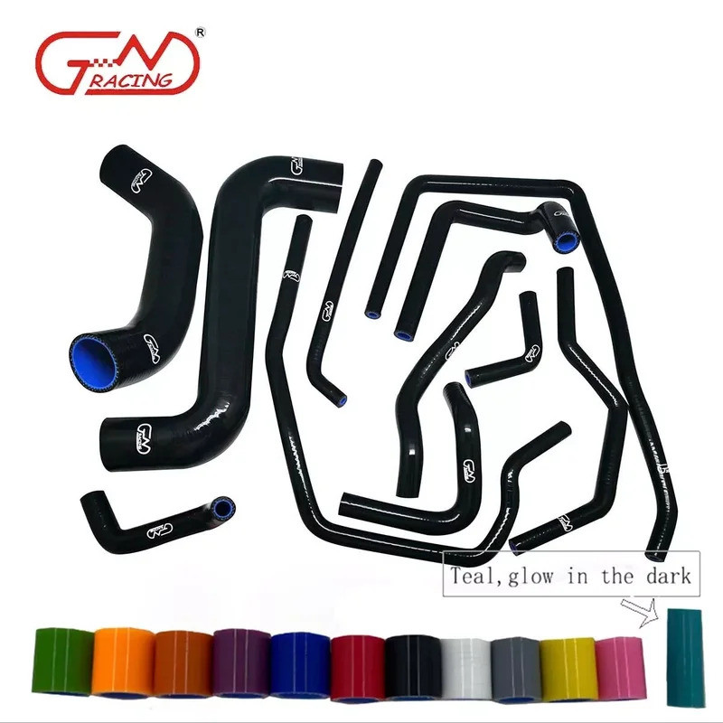 Fit 2002-2007 Subaru Impreza WRX/STi GDA/GDB EJ207 ซิลิโคนหม้อน้ําท่อชุด