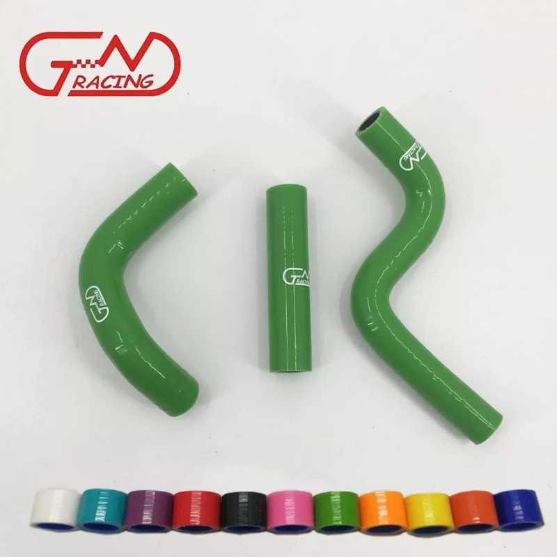 Fit KAWASAKI KX80 KX85 KX100 1998-2013 KX 80 KX 85 KX 100 ซิลิโคนหม้อน้ําท่อชุด