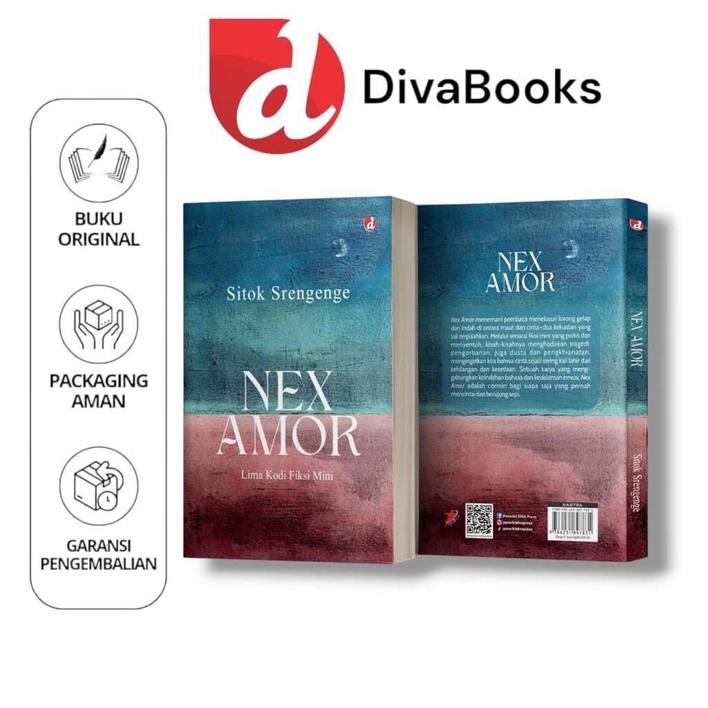 DIVA Press Book - Nex Amor Book: Five Mini Fiction Codes - Sitok Srengenge - DIVA Press