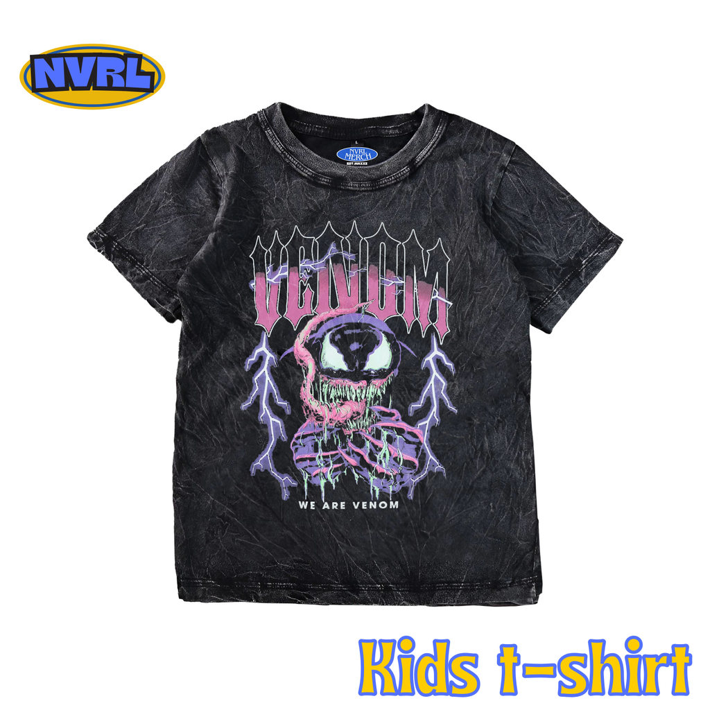 เสื้อยืดวินเทจ Venom marvel | เสื้อยืดเด็ก | ชุดเด็ก