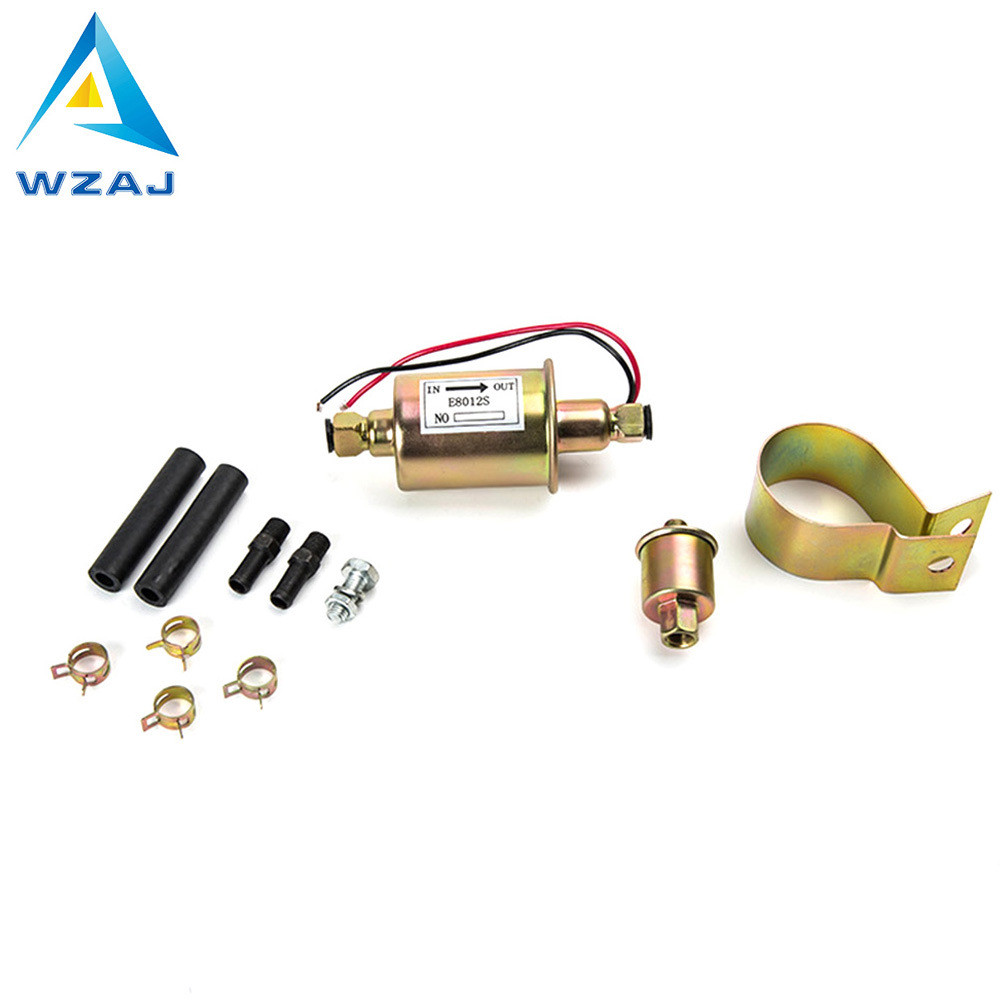 รถดัดแปลงแรงดันต่ําปั๊มเชื้อเพลิงอิเล็กทรอนิกส์ E8012S E8016S ปั๊มเชื้อเพลิงภายนอก