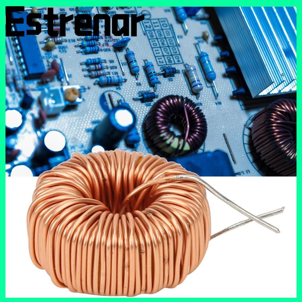 ESTRENAR 20PCS Toroid Inductor, 5026 330UH ตัวเหนี่ยวนําลวด, ปฏิบัติแนวตั้ง Toroid 3A แม่เหล็กเหนี่ย
