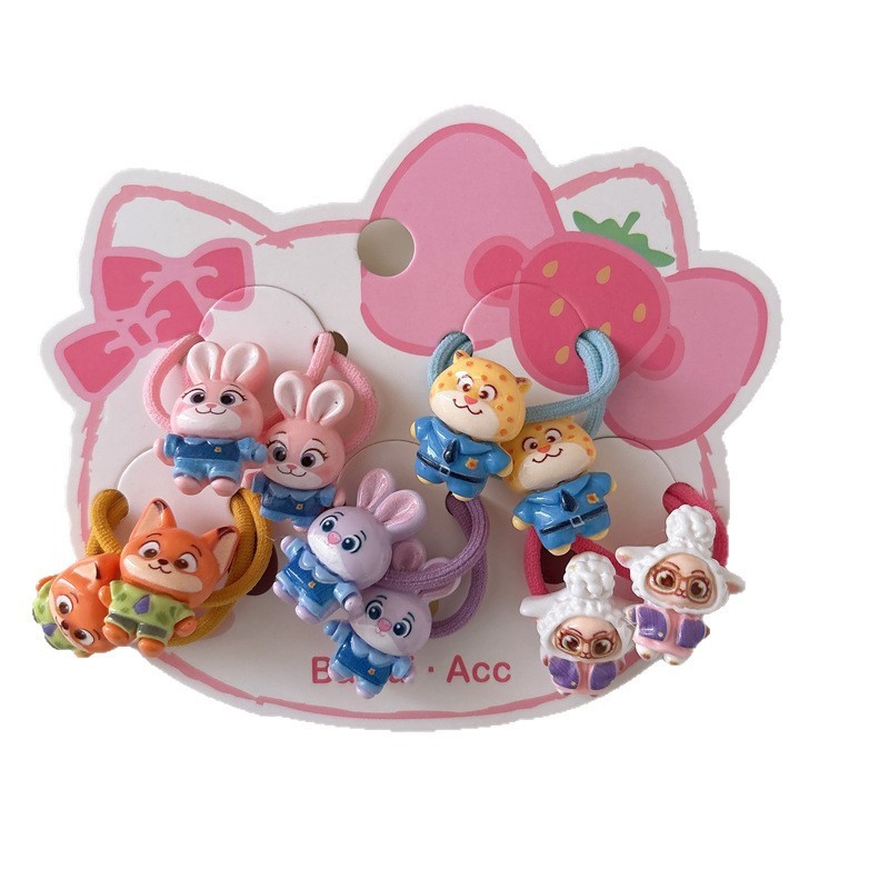 กิ๊บและสร้อยคอน้อง.cartoon resin จากซูโทเปีย จูดี้ และนิค สำหรับเด็ก ราคา ถูกที่สุด ดีลบีเคเค แกลเลอรีภาพที่ 5