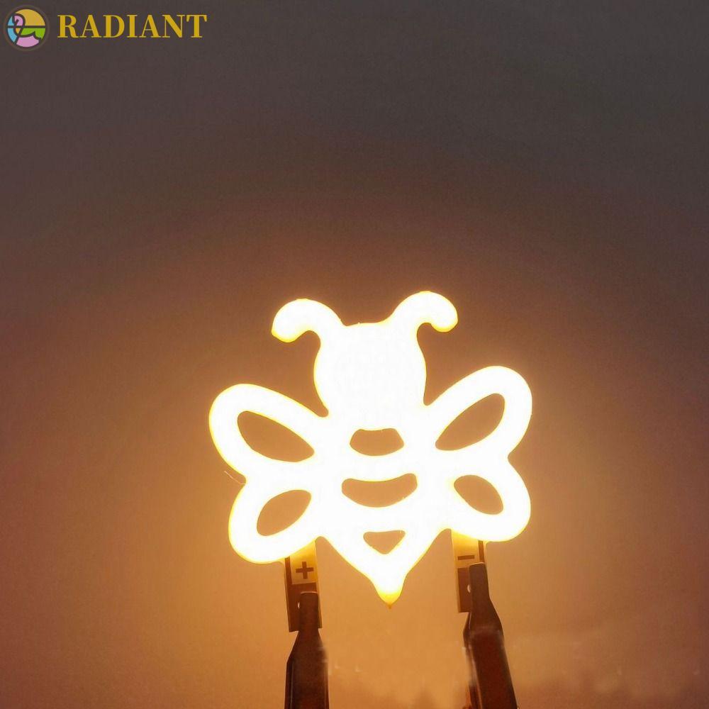 RADIANTF LED Edison Filament, 3V Micro Diode Light Filament, ตกแต่งบ้าน Retro Creative ยืดหยุ่นหลอดไ
