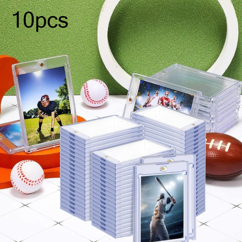 10PCS เคสป้องกันการ์ด  อะคริลิคใส แม่เหล็ก กันน้ำกันฝุ่น กันรอย กันฝุ่น กันน้ำ