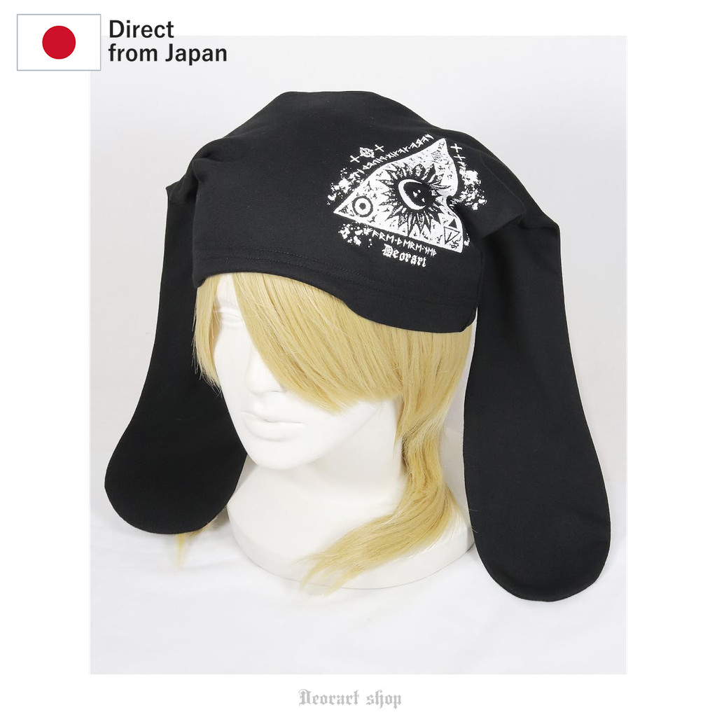 [ของแท้จากญี่ปุ่น ] Deorart หมวกบีนนี่หูกระต่ายประดับไอเล็ท Magic Circle สไตล์โกธิคสตรีท Gothic Punk Emo DRT2769