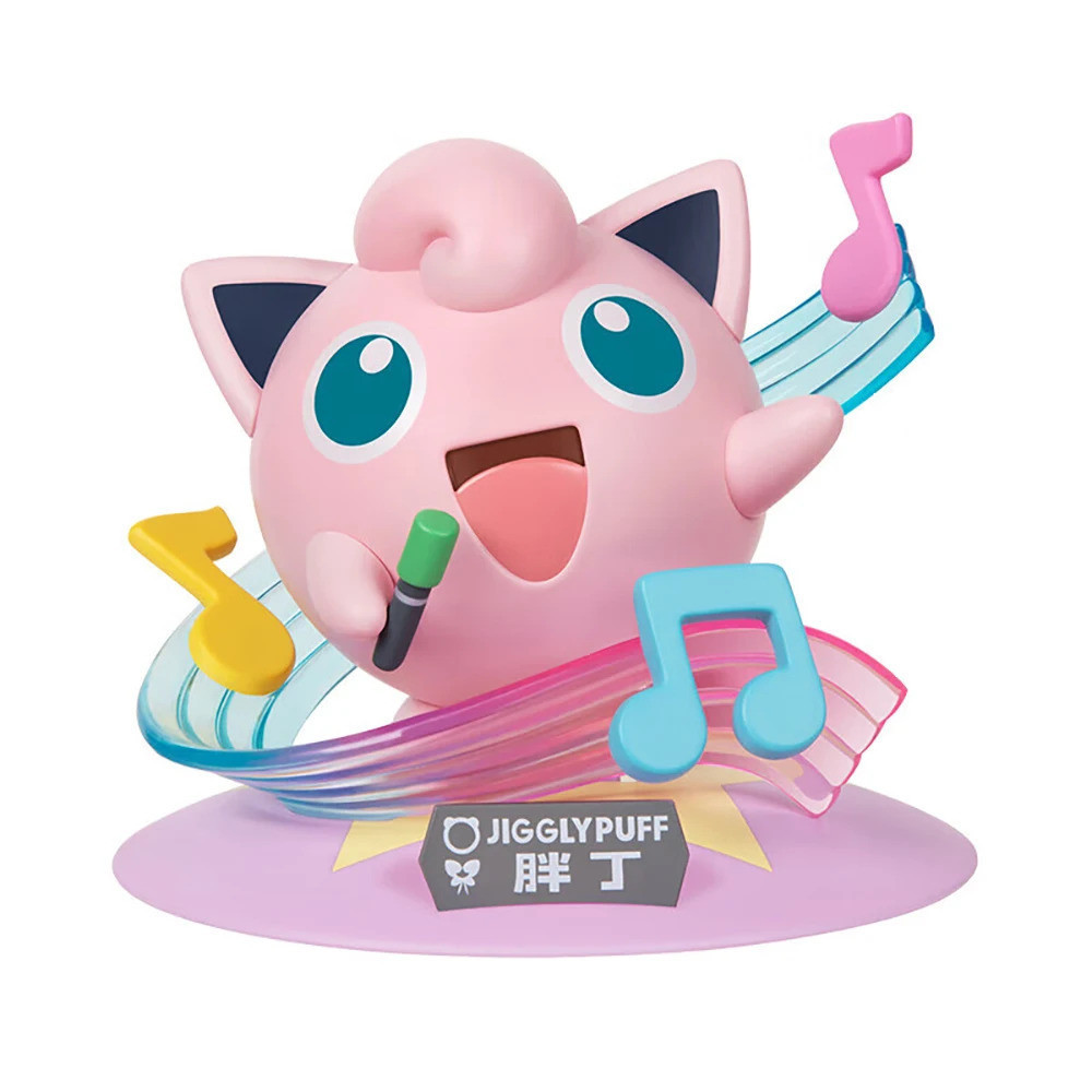 Hot Jigglypuff และ Chansey 9.4 ซม.Nice สะสมอะนิเมะรุ่น Figuru เครื่องประดับของเล่น RC-FUN200