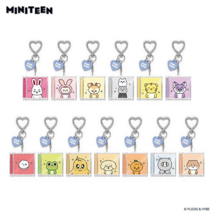 MINITEEN MINI CD KEYRING SEVENTEEN GOODS