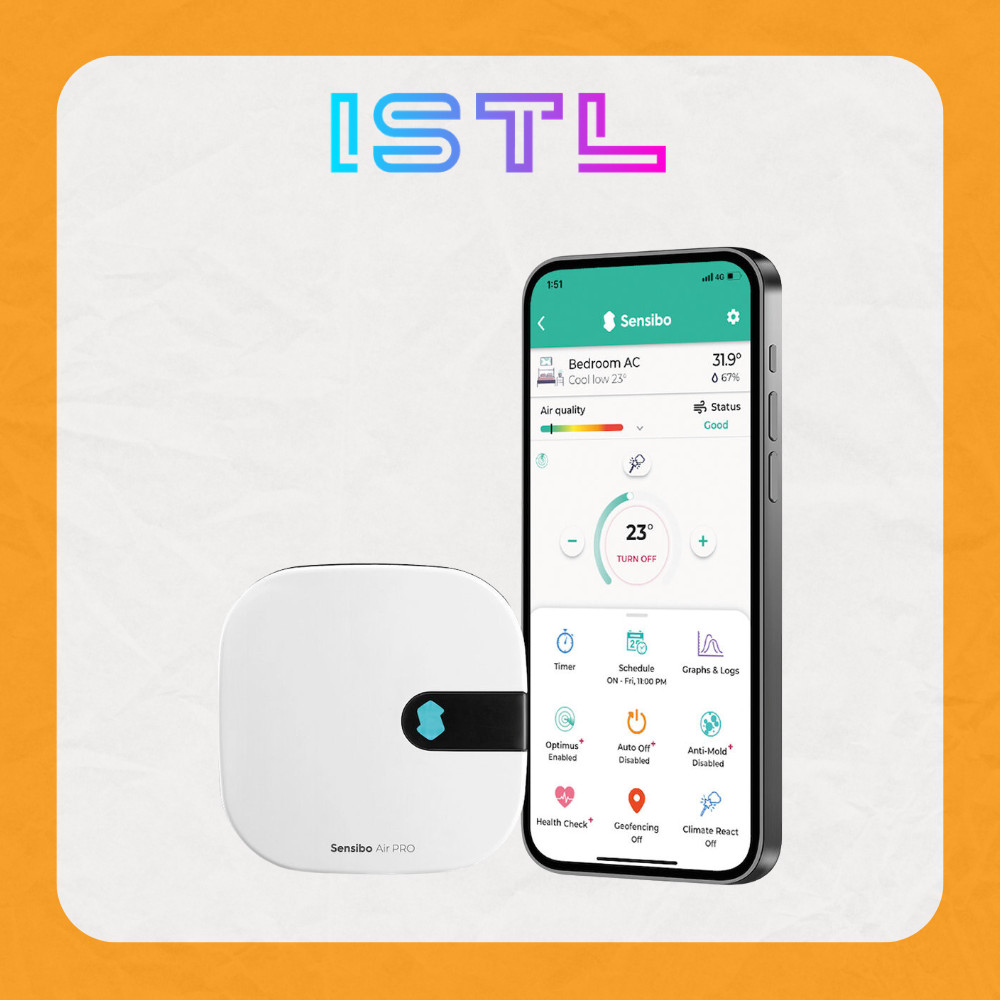 Sensibo Air PRO Smart AC Controller With Air Quality Monitoring