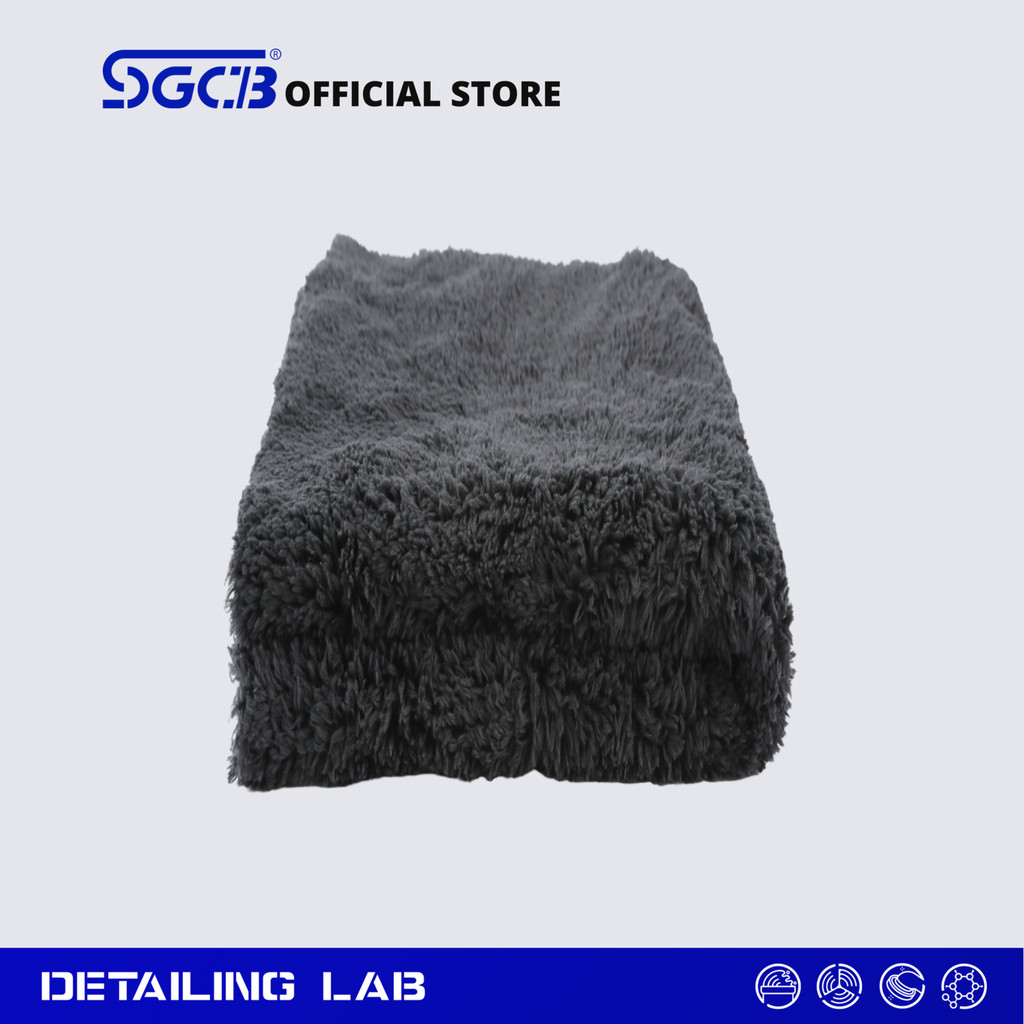MICROFIBER TOWEL 40 X 40 CM สีดํา - SGGD204