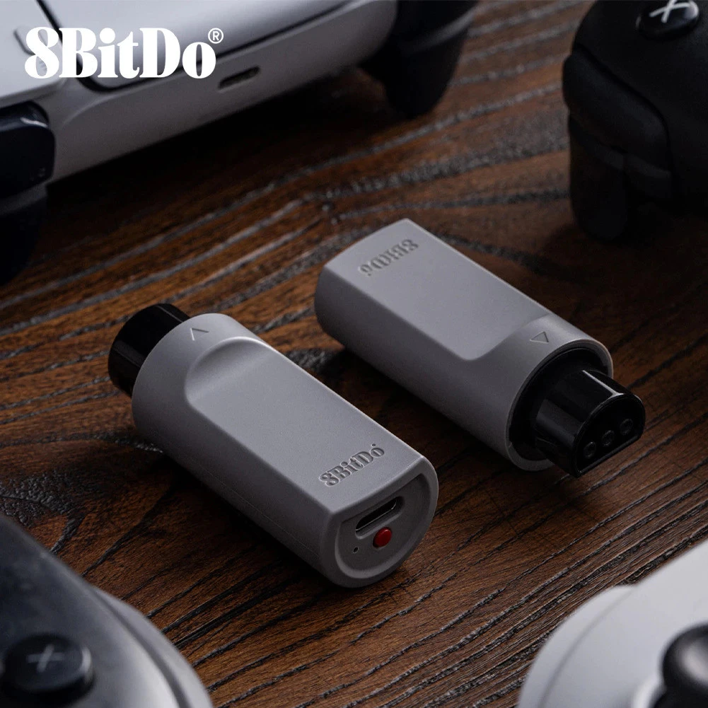 ตัวรับสัญญาณย้อนยุคสําหรับ N64 & Windows 10/11, อะแดปเตอร์ 8BitDo รองรับสวิตช์ Pro, PS5/PS4 และ Xbox Series ตัวควบคุมเกม thumbnail 8