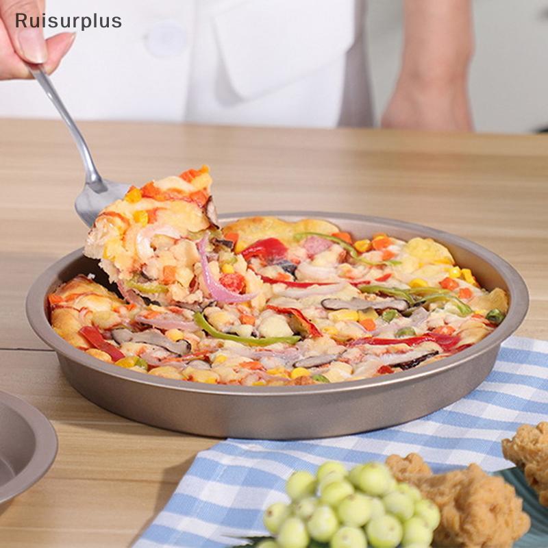 [Rui-t] 10/9/8/7/6 นิ้ว Non-sti แม่พิมพ์อบหม้อ Air Fryer ถาดกลม Pan Roasting พิซซ่าเค้กตะกร้า Bakeware อุปกรณ์ครัว